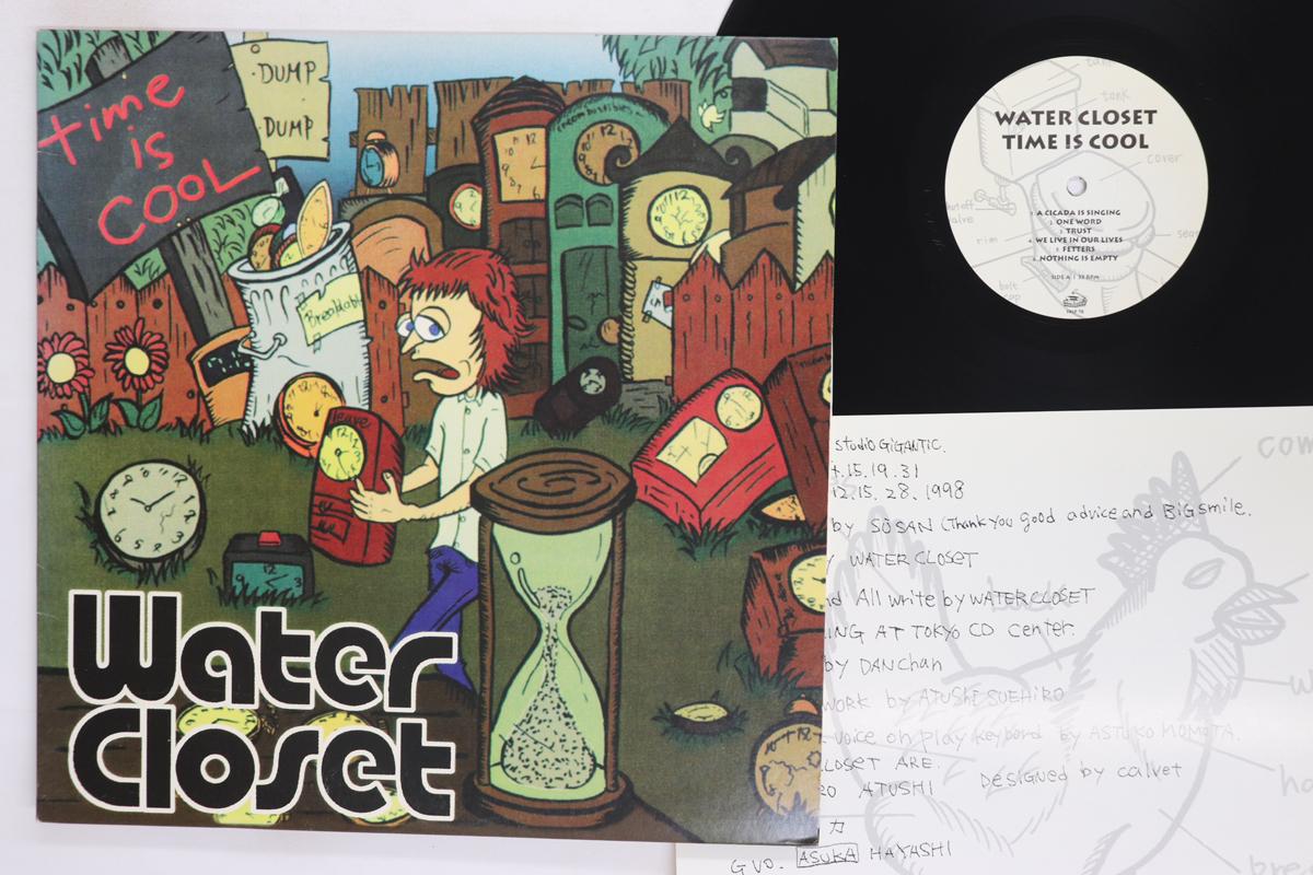 

LP Record WATER CLOSET Time Is Cool SKIP78 BROKEN REKIDS 1999 US Japanese PopRock Used