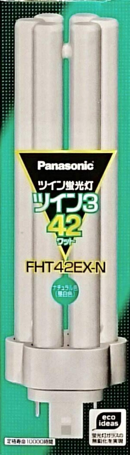 

Panasonic twin fluorescent light 42W type natural color 6 bundled bridge FHT42EXN