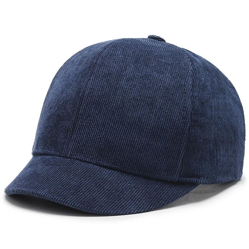 Polyester Baseball Cap With Short Brim For Casual Outdoor Wear