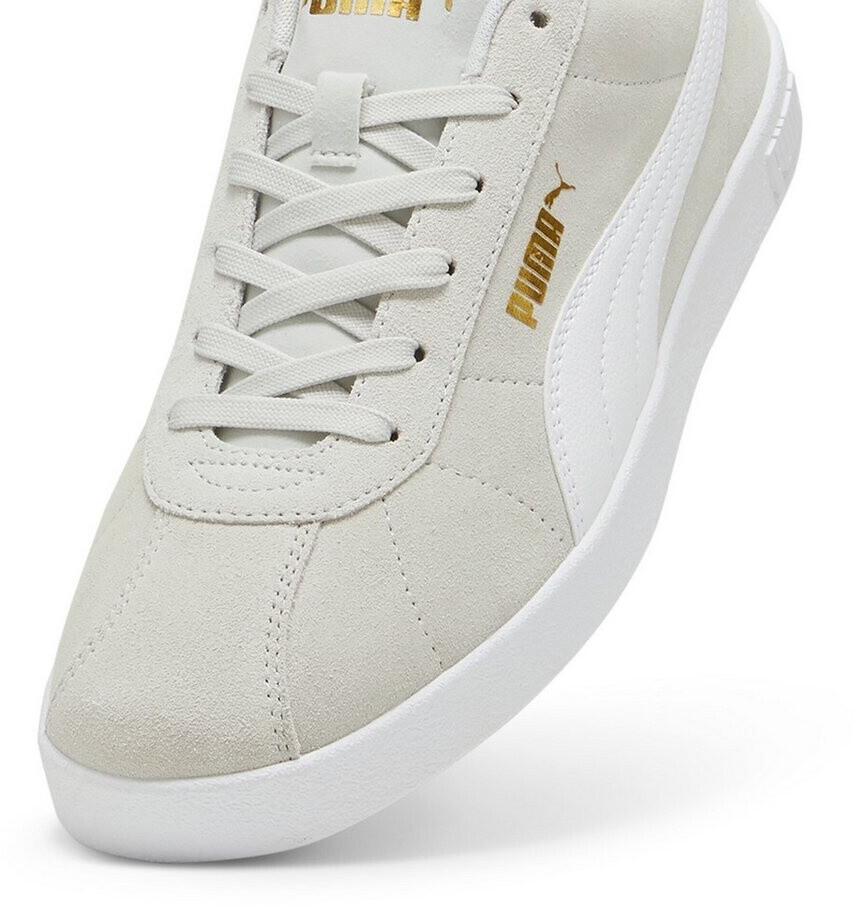 Кросссовки Puma Club II Suede ледниковый серый/белый/золотой