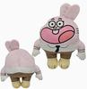 The Amazing World of Gumball Plush Set 4pcs Gumball Darwin Anais Richard Watterson Soft Stuffed Cartoon Character Plushie for Kids Fans Birthday Gift