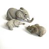 Elephant Resin Figurine Set With Creative Design For Home Decor And Giftgiving