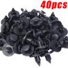 8mm Auto Fasteners Rivets Clips for Nissan Automotive Fastener Clips Body Push Retainer Bumper Trim Retainer Fastener 100/10Pcs