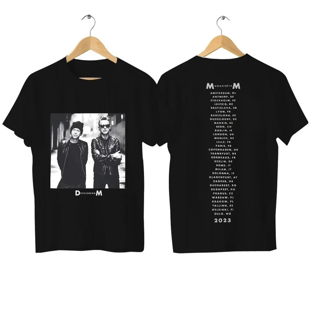 Harajuku Goth Vintage T Shirt Depeche Negative Skull Mode Cotton T-shirt Graphic Sport Tops Clothing Streetwear Tops