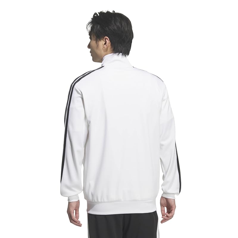 Adidas Track Top Must Haves 3-Stripes Track Top Men's DH100 White (KR6431) M