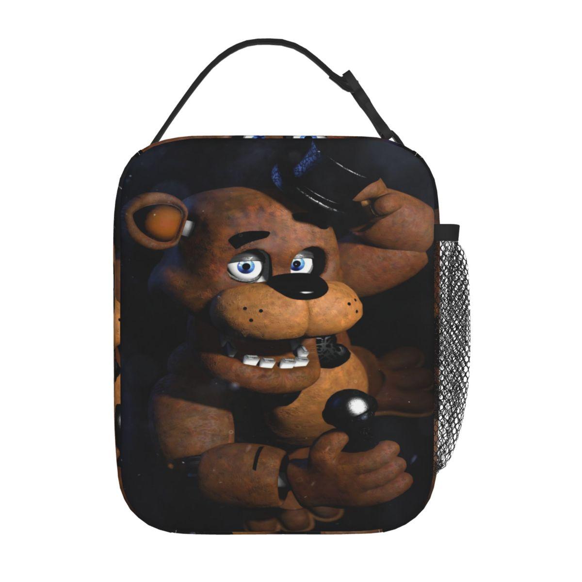 FNAF At Freddys Merchandise Geïsoleerde Lunchtas Voor Werk Voedselcontainer Draagbare Koelbox Thermische Lunchboxen Option 1