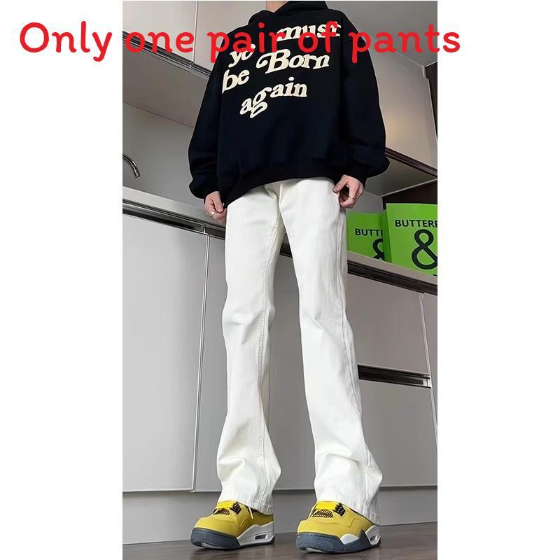 American Retro Wide Leg Denim Pants For Casual Streetwear With Pocket Design For Women