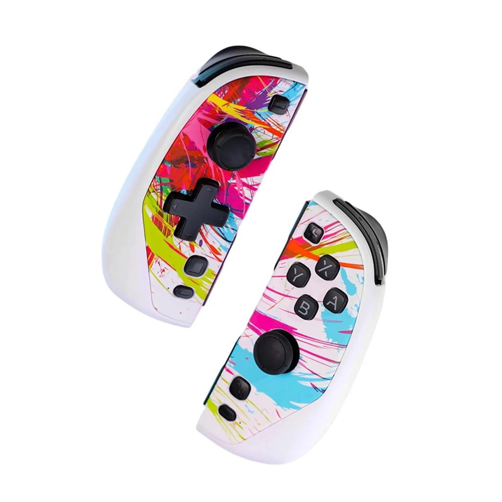 IINE Split Graffiti Joypad Auto-fire Wake up Function Attach Hand Strap Compatible Nintendo Switch/ Switch OLED
