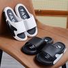 New slippers men's summer couple wear non-slip and wear-resistant thick bottom student home beach sandals