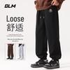 GLM Men's Heavyweight Waffle Knit Jogger Pants