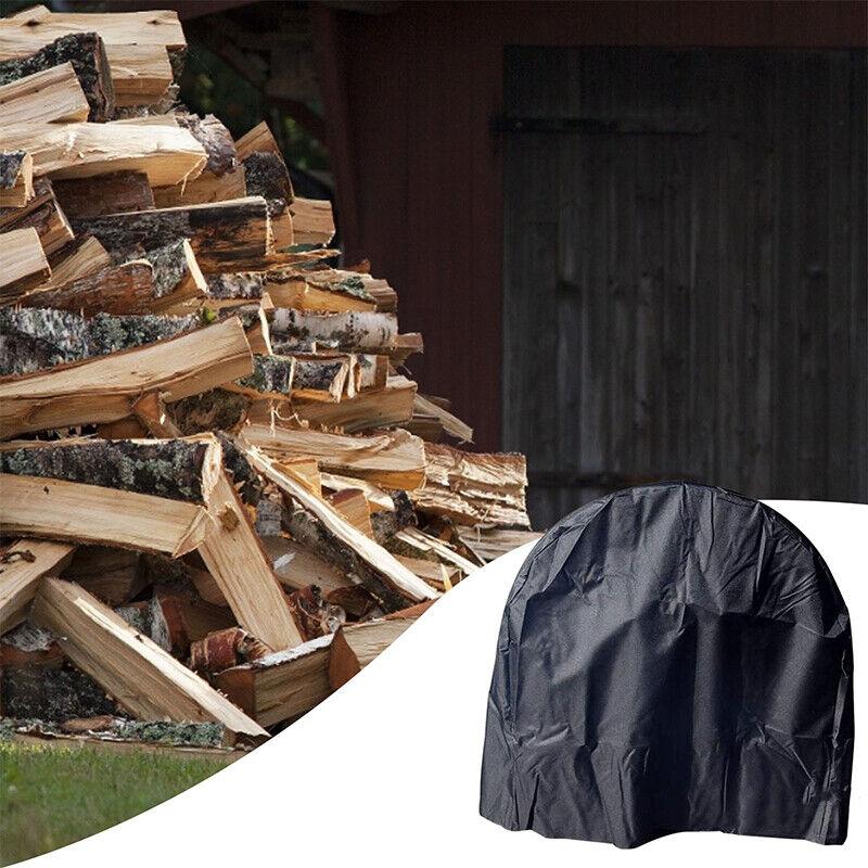 Waterproof Heavy Duty Outdoor Dust Cover for Semi-Circular Firewood Rack Uv Sunscreen Protection Rain-Resistant Storage Solution