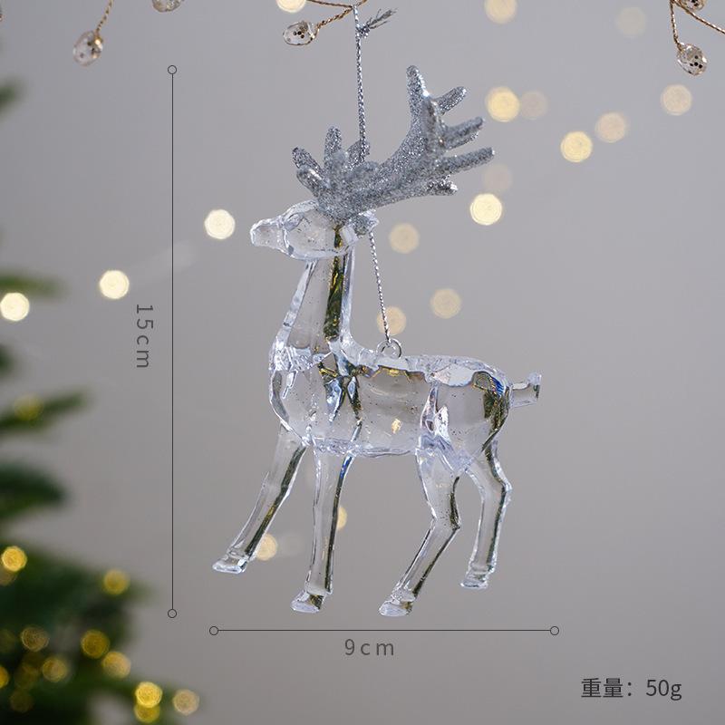 Christmas tree pendants, pendants, Christmas decorations in a festive atmosphere