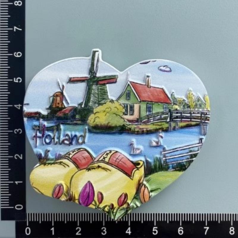 Holland Amsterdam Fridge Magnets the Netherlands Travelling Souvenirs Fridge Stickers Home Decor Gifts Potho Wall Stickers