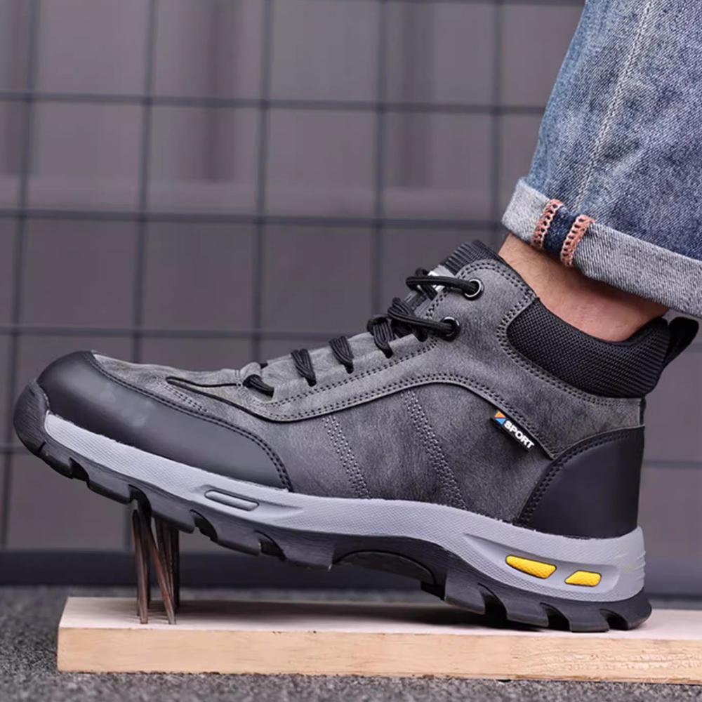 New Indestructible Shoes Men Boots Steel Toe Shoes Puncture-Proof Safety Shoes Men Work Boots Protection Shoes Winter Boots Male