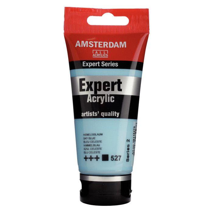 Peinture acrylique - ROYAL TALENS - AMSTERDAM EXPERT - 75ml - Bleu Ciel Royal - Série 2
