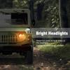 1:10 Scale RC Crawler, 4WD All Terrain Off Road Vehicle, Electric Remote Control Car with Removable Doors and Roof Green