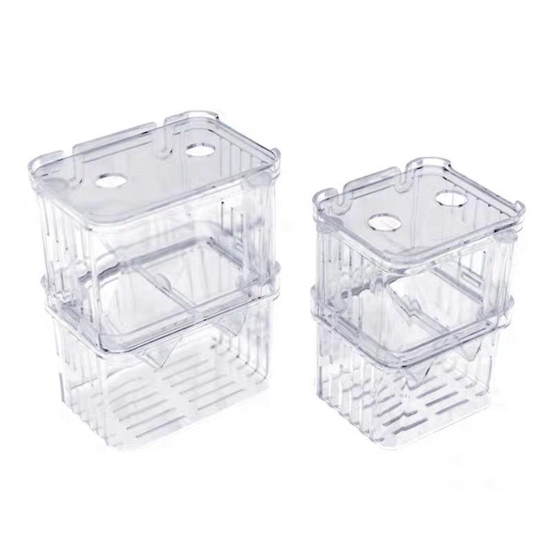 S/L/XL Aquarium Breeder Box Fish Breeding Isolation Box Fish Hatchery Ακρυλικό Διαιρέτης Γαρίδες Κλόουν Ψάρια Επιθετικά Τραυματισμένα