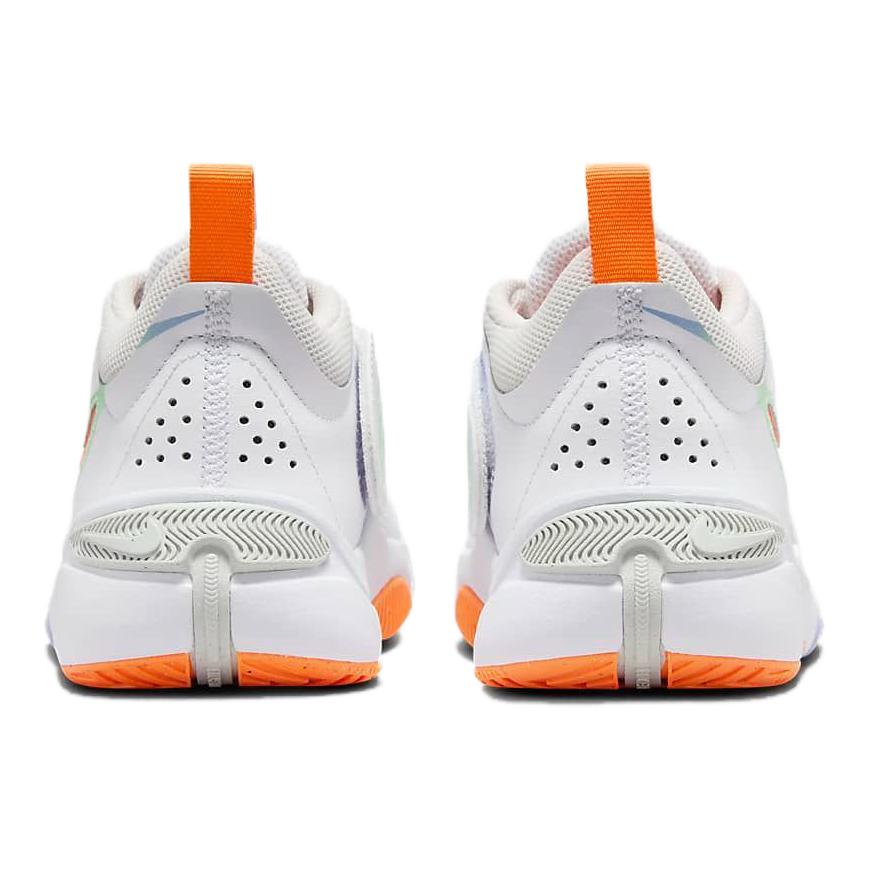 Nike Team Hustle D 11 Gs White Vapor Green Purple Pulse Total Orange DV8996-103