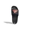 New Adidas Adilette Cozy Wear Resistant Black Unisex Slippers 'Black Pink' GZ3778