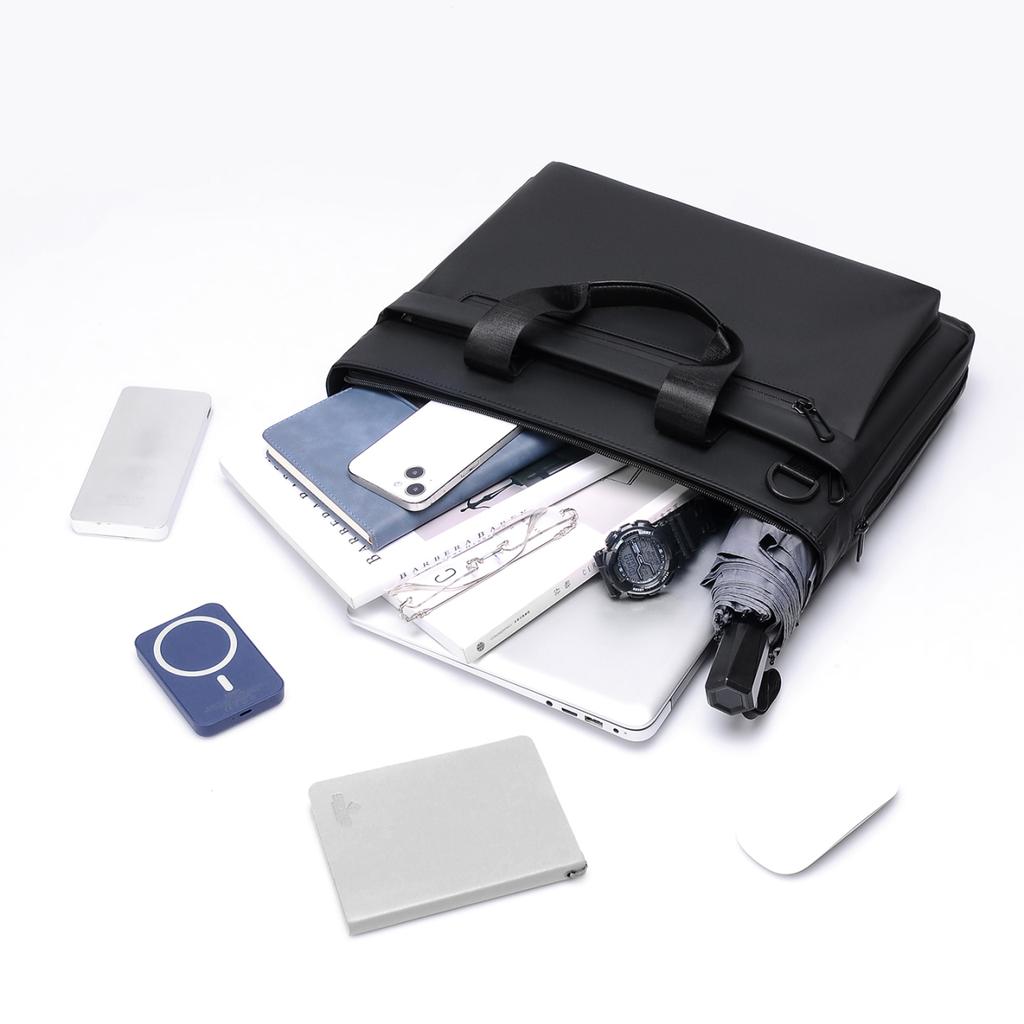 Scalable Business and Leisure Men's Computer Bag Commuting Briefcase
