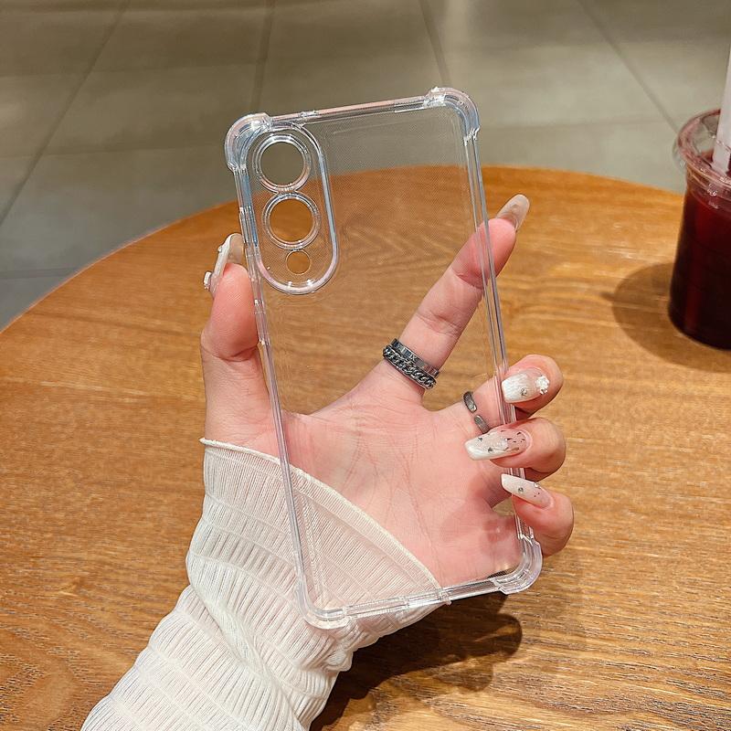 Clear Soft Case For Samsung Galaxy S25 Edge S24 Ultra S23 FE S22 Plus A56 A55 A15 A14 A35 A36 A16 A53 A54 5G Transparent Cover
