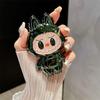 Labubu Mirror Cartoon Phone Holder Cute Smart Phone Stand Bracket For Iphone For Samsung Huawei Xiaomi For Girls Lady