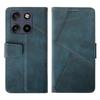 IDEWEI For Motorola Moto G Stylus 5G (2025) Case Leather Wallet Phone Cover Stand Calf Texture