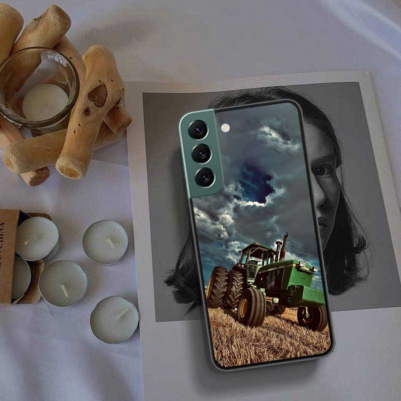 Farm Vehicle Tractor Phone Case For Samsung A16 A26 A36 A56 Galaxy A02S A12 A52S A13 A23 A33 A53 A54 A34 A24 A14 A22 A32 A42 A72