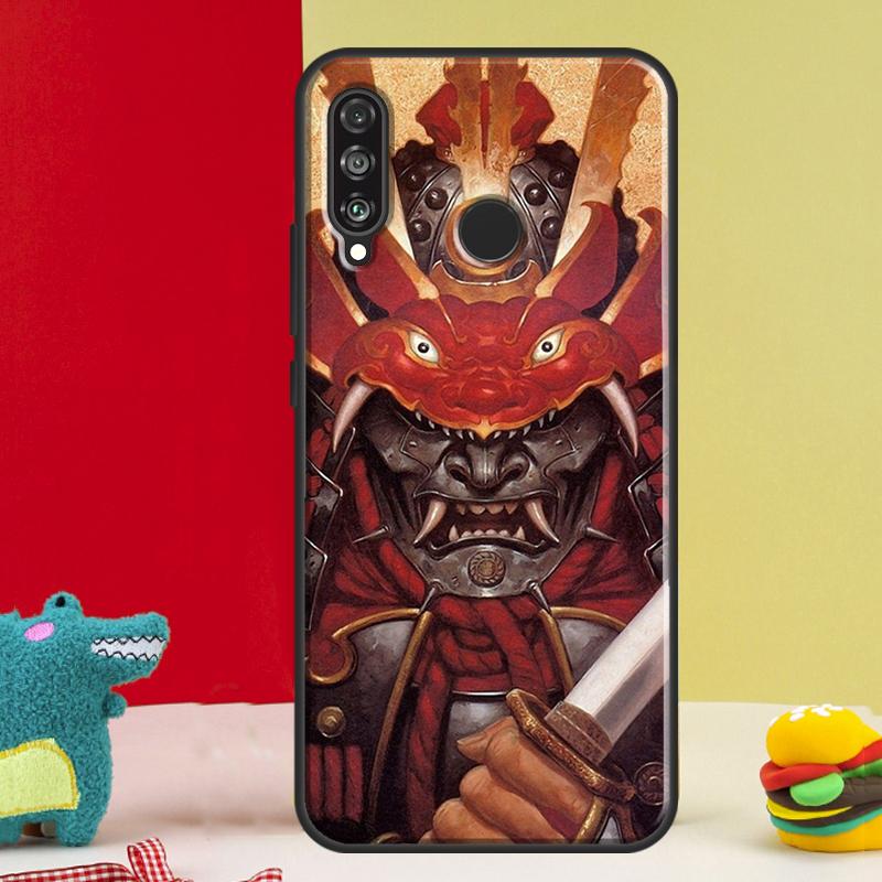 

Japanese Samurai For Huawei Nova 9 10 SE 12i 12s 11i 5T Y91 Y90 Y60 Y70 Y72 Y61 P60 Pro P20 P30 P40 Lite Case For Huawei Nova Y91