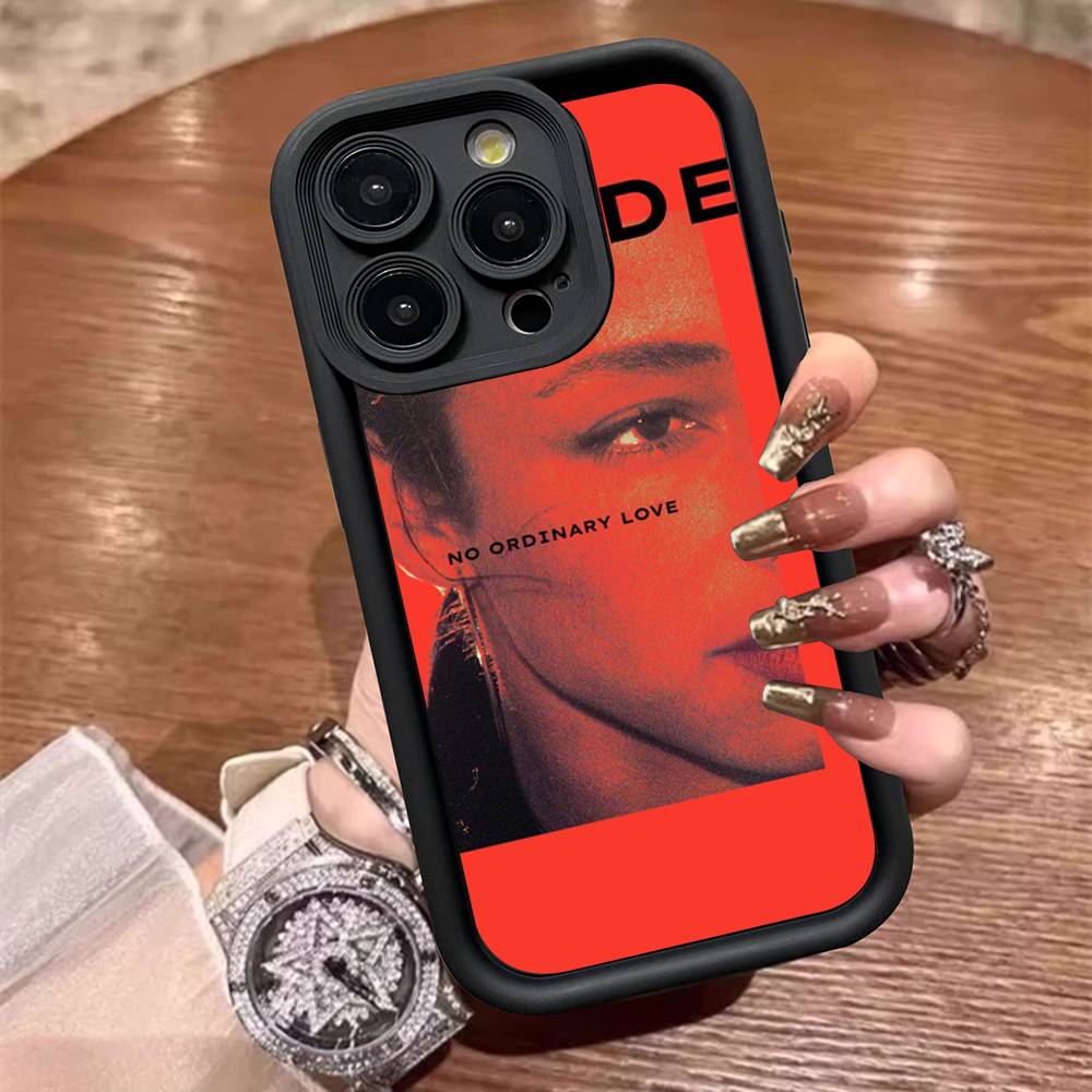 Singer Sade Adu Phone Case For IPhone 17 16 15 14 Plus 13 12 11 Pro Max Silicone Cover