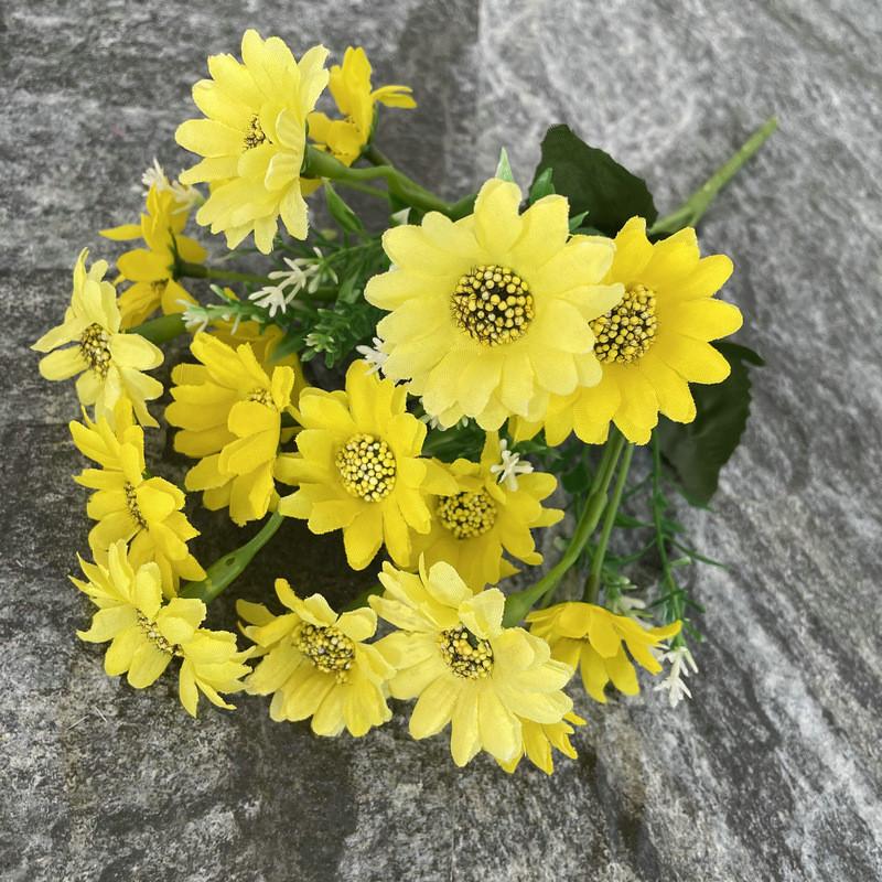 Flowers Silk Chrysanthemum For Wedding Centerpiece Home Gift Decoration