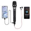 Reverberation Microphone Singing KTV Home and Outdoor Heart-shaped Directional Sound Card Integrated Microphone