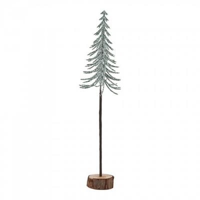 Hill Interiors Schneebedeckter Spindel-Weihnachtsbaum