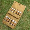 Portable Spice Bag with 10 Spice Jars   Seasoning Storage Bag   Seasoning Bottle Holder with Condiment Bottle Set for Outdoor Camping BBQ