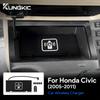 Per Honda Civic 8a 8a gen 2005 2006 2007 2008 2009 2010 2011 Caricabatterie Wireless per Auto Supporto di Ricarica per Telefono Cellulare Scheda Caricabatterie 15W