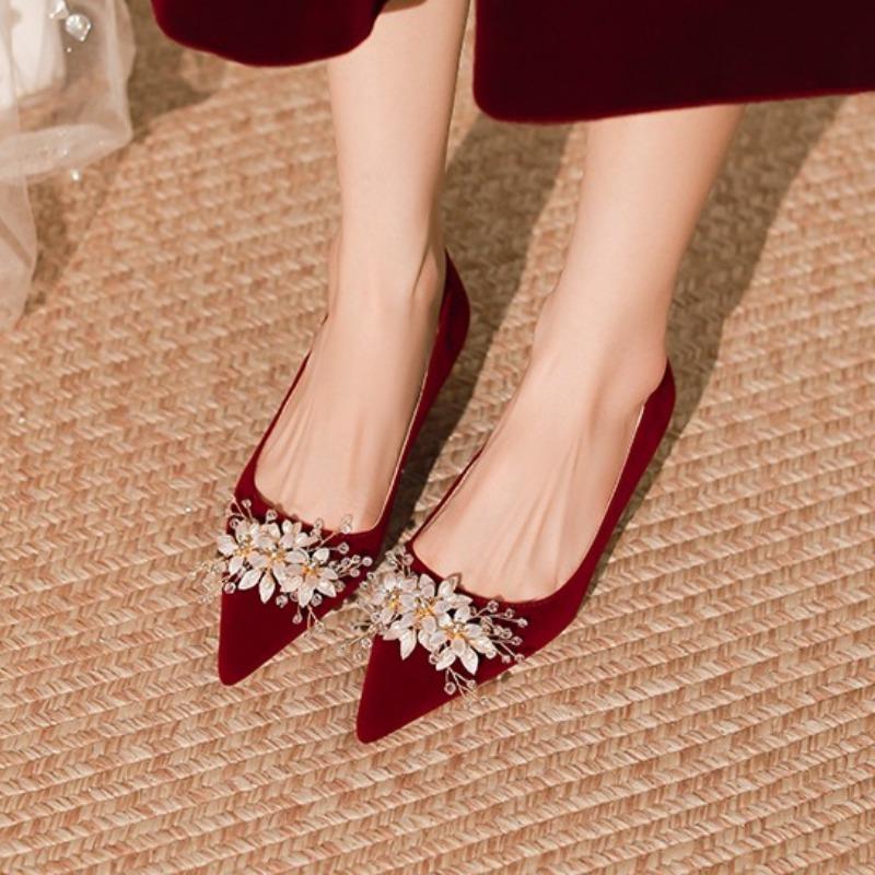2025 New Women High Heel Shoes Causal Wedding Versatile Comfortable Ladies Dress Pumps Luxury Woman Performance Mary Jane Shoes