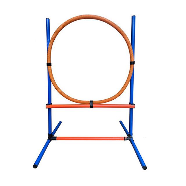 Dog Agility Training Set: Jump Ring, Hurdles, Tunnel & Climbing Accessories