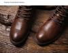 Men's Cross-Border Martin Boots: Casual Zipper High-Top Desert Work Boots, Large Size, Retro Style for Autumn and Winter.