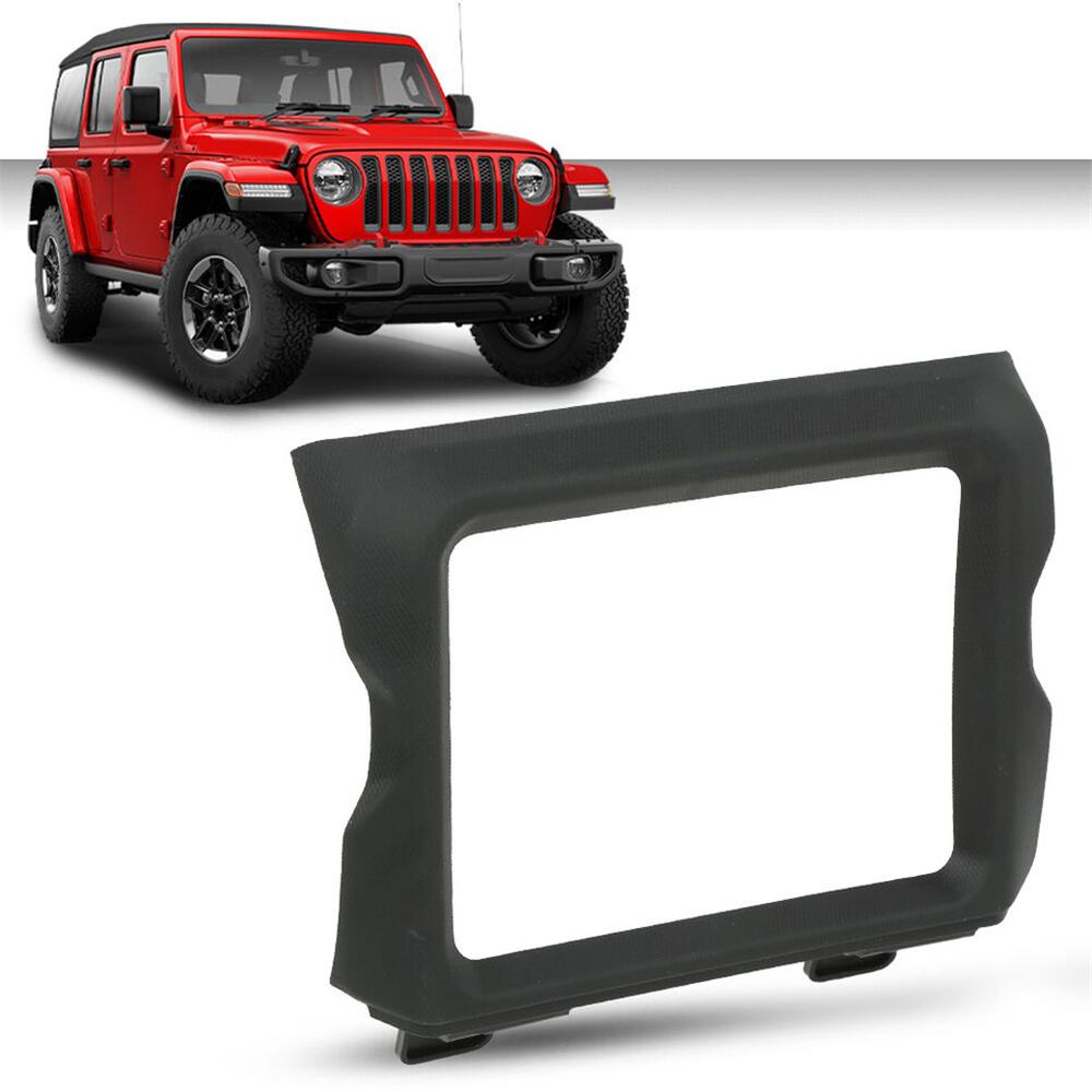 8.4" Radio Trim Bezel Surround For Jeep Wrangler JL 2018-2024 Replace 6AB55TX7AB