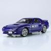 1/32 Scale Mazda RX7 FC INITIAL D Alloy Car Model Diecasts Metal Toy Vehicle Sound and Light Car Toys for Boy Children Gift