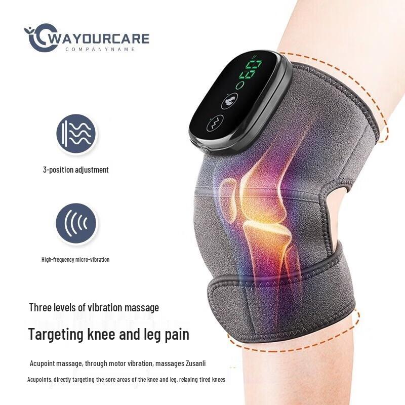 WayourCare Heated Vibrating Knee Massager