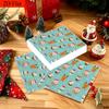 20pcs Disposable Napkins with Christmas Candy Pattern Print for Wedding,Parties,and Daily Use for Thanksgiving Fall Christmas Table Decoration