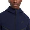 Hanorac Nike Tech cu fermoar complet Windrunner (HV0949) obsidian/negru