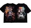 2026 Hot Sale Bleach Anime T Shirt Ichigo Kurosaki Graphic Soft Cotton Crew Neck Short Sleeve Unisex Oversized Manga Fan Streetwear Tees Tops