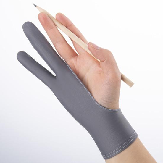 1Pc Artist Drawing Glove Stretchy Prevent Mess Up Firm Stitching Pencil Graphics Anti-mistouch Gloves for Office
