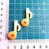Musical Note Star Resin Accessories: Phone Case, Hair Clip, Tie, Keychain, Sticker