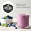 for Oster Blender Replacement Parts Blender Ice Crusher Blade with Jar Base Cap and Two Rubber O Ring Sealing Ring Gasket, Compatible with Oster