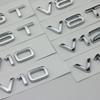 V6T V8T leaf label V10V12 side label A4LA5A6LA7Q3Q6Q7 car logo Q5A8L displacement car sticker
