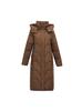 Women's Winter Long Down Cotton Jacket: Over-the-Knee, Mid-Aged & Elderly, Plus Size Thickened Padded Coat