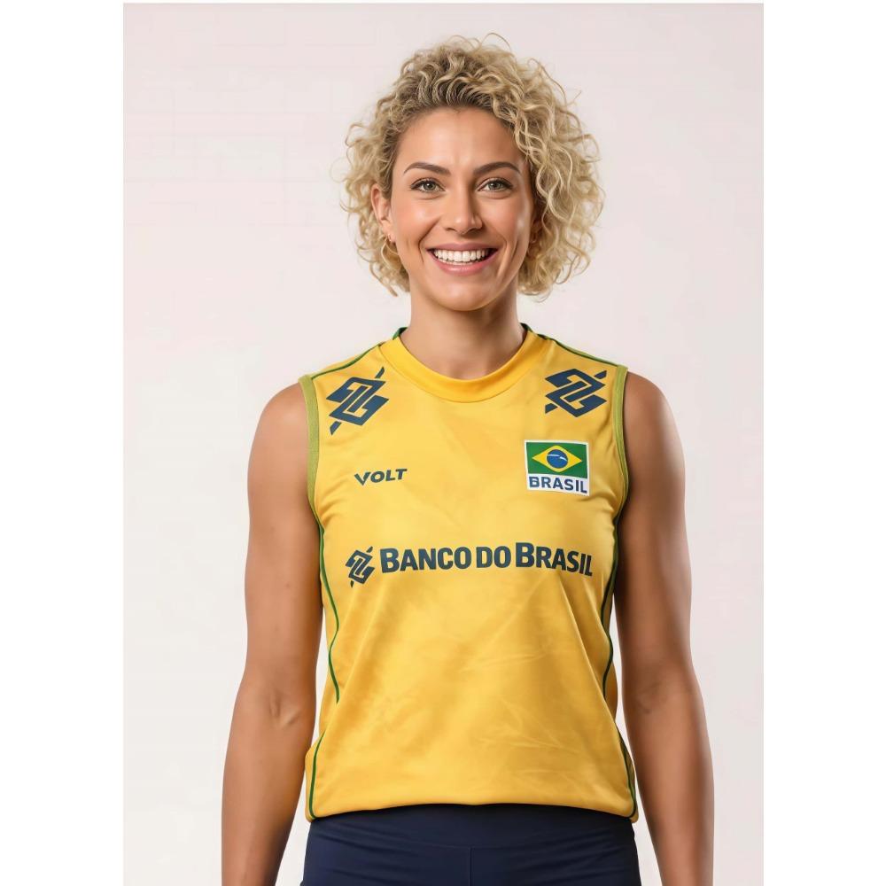 2026-27 New Brazil Volleyball Sleeveless Jersey Summer Men